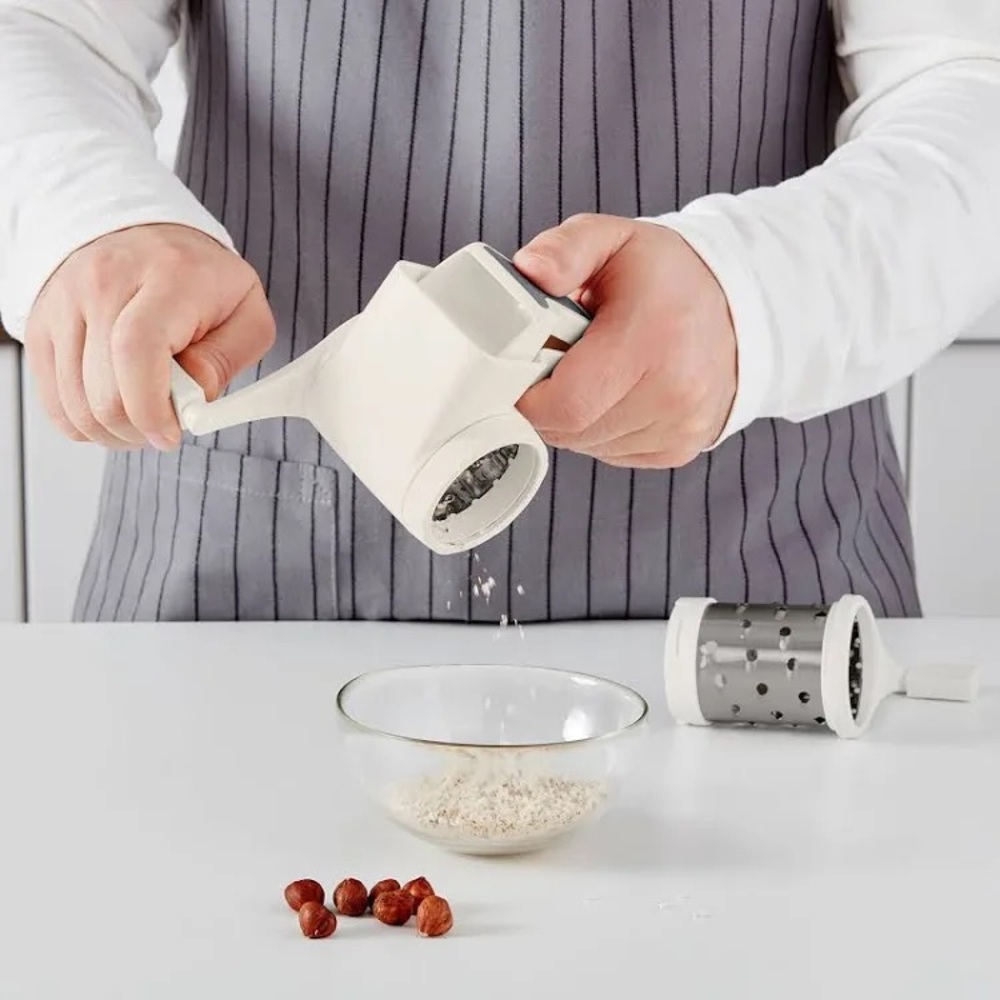 IKEA UPPFYLLD rotary grater set of 2 - Picture 3 of 4